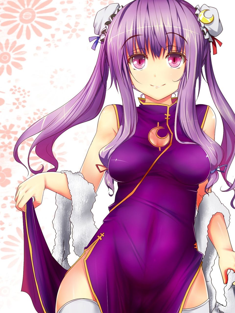 チャイナドレスの虹エロ画像