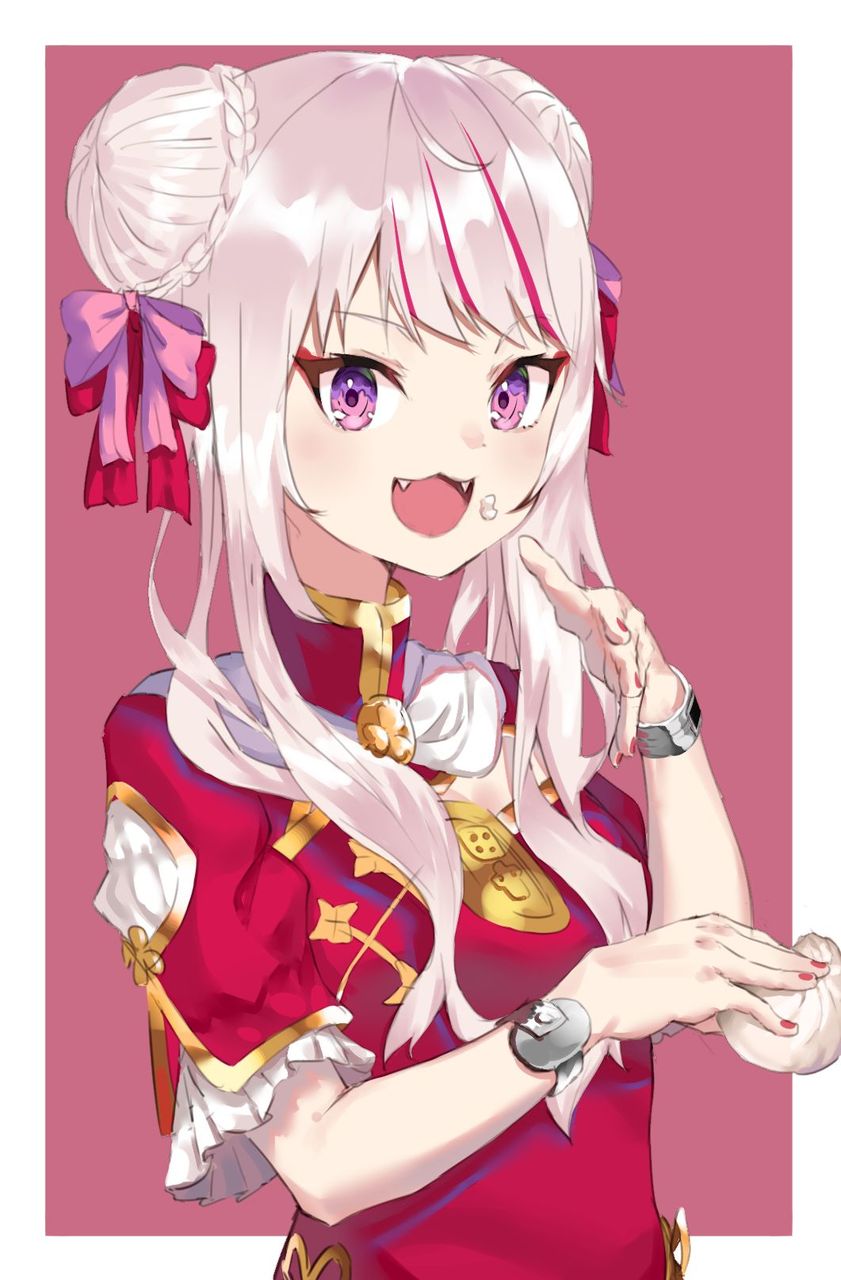 チャイナドレスの虹エロ画像