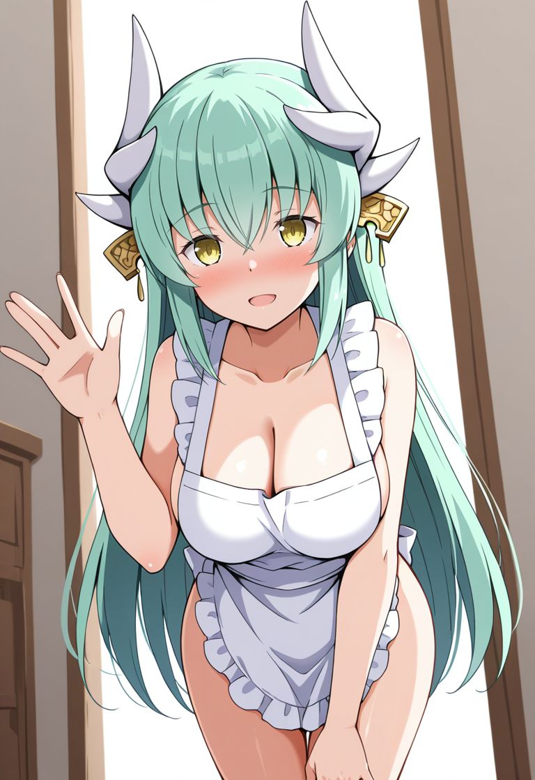 裸エプロンってエロいよな？