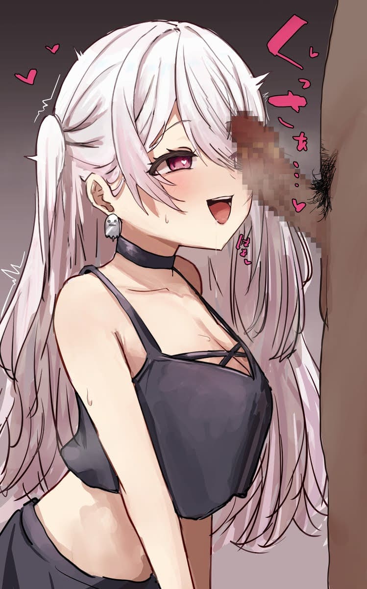 ハート目の二次フェチ画像。