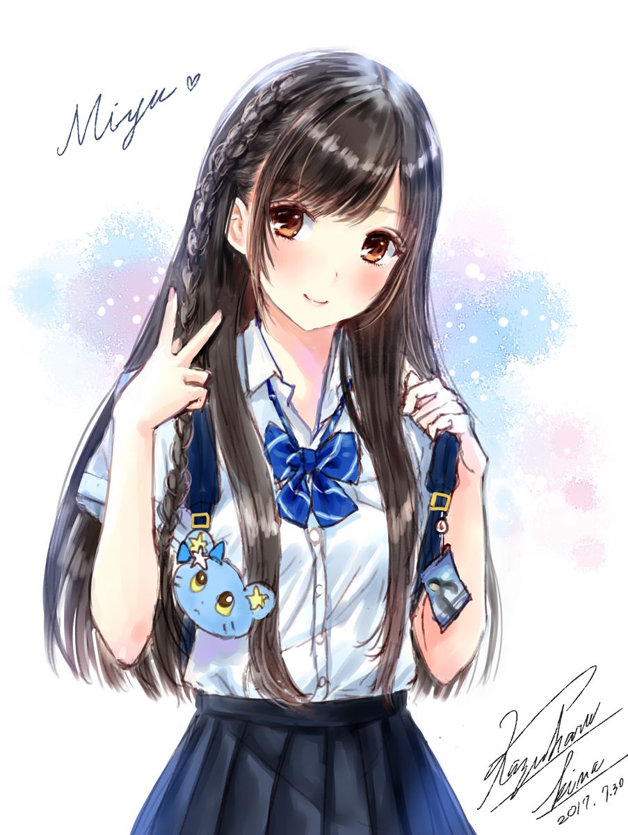 黒髪のエッチな魅力が分かるエロ画像