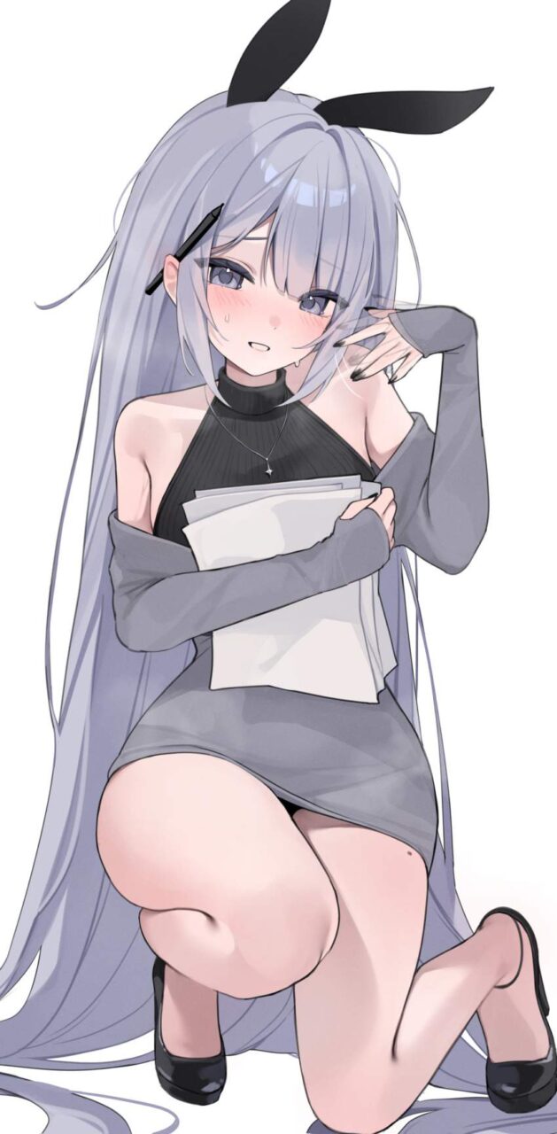 赤面のエロ画像フォルダを解放していく