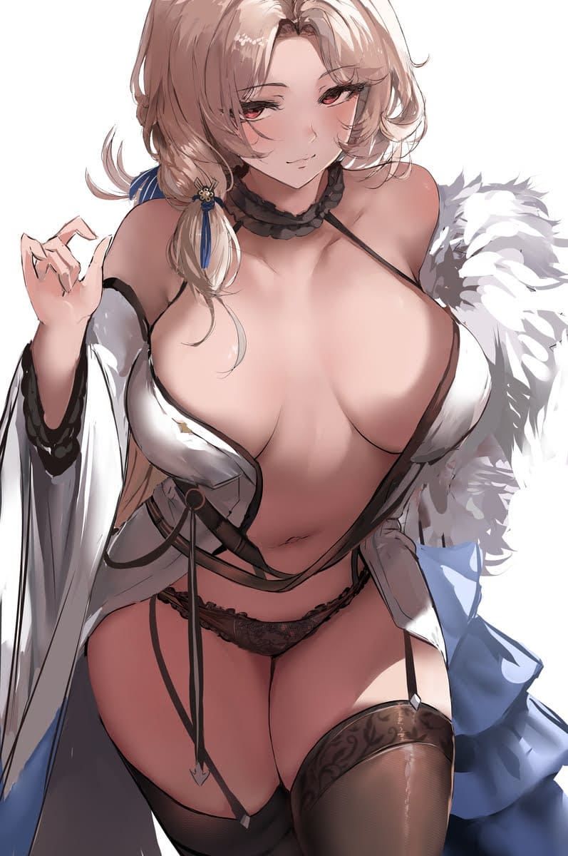 ニーソのエロ画像を復習していく