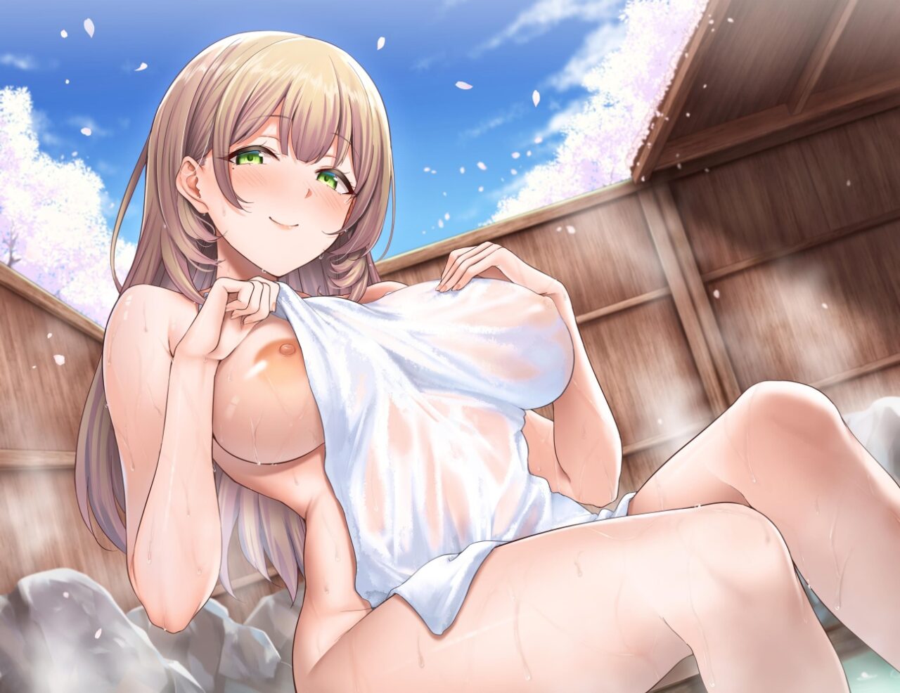 温泉の魅力についてエロ画像で検証