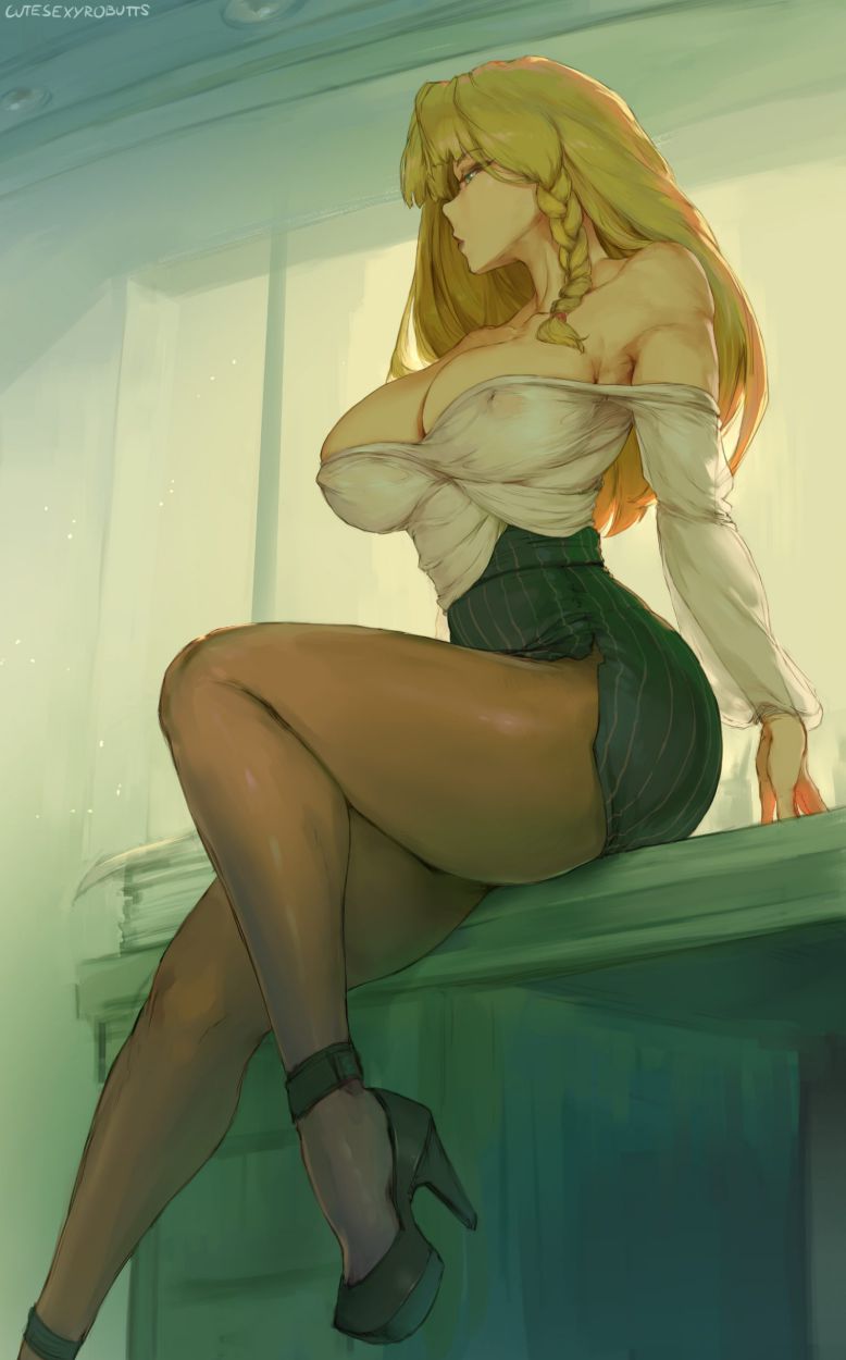 金髪の二次エロ画像で抜きたい！