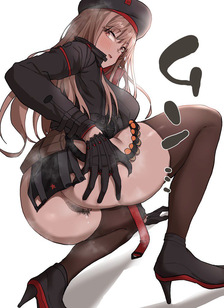 陰毛の二次元エロ画像。
