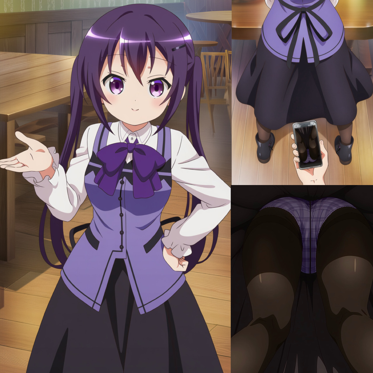 ご注文はうさぎですか？の二次フェチ画像。
