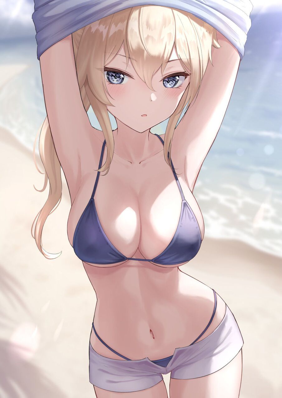 金髪の二次エロ画像で抜きたい！