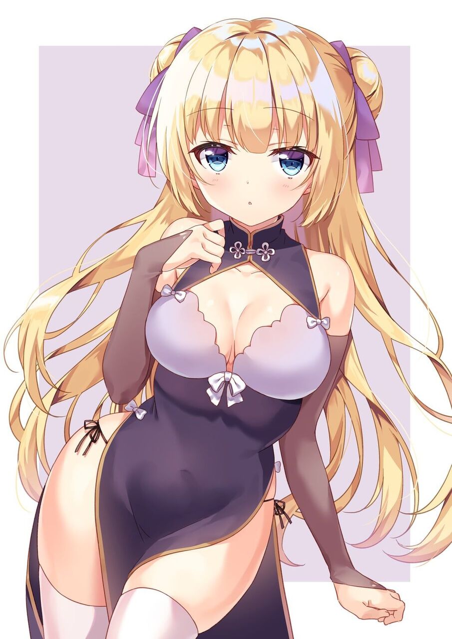 金髪の二次エロ画像で抜きたい！