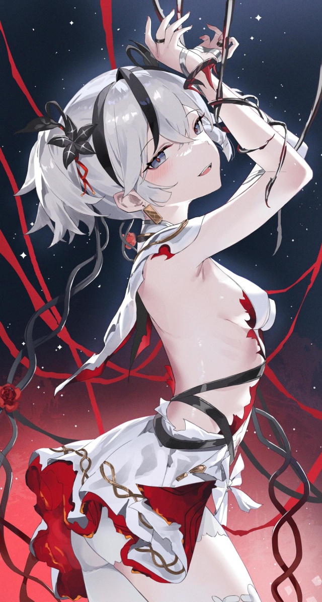 銀髪のエロすぎる画像ください！
