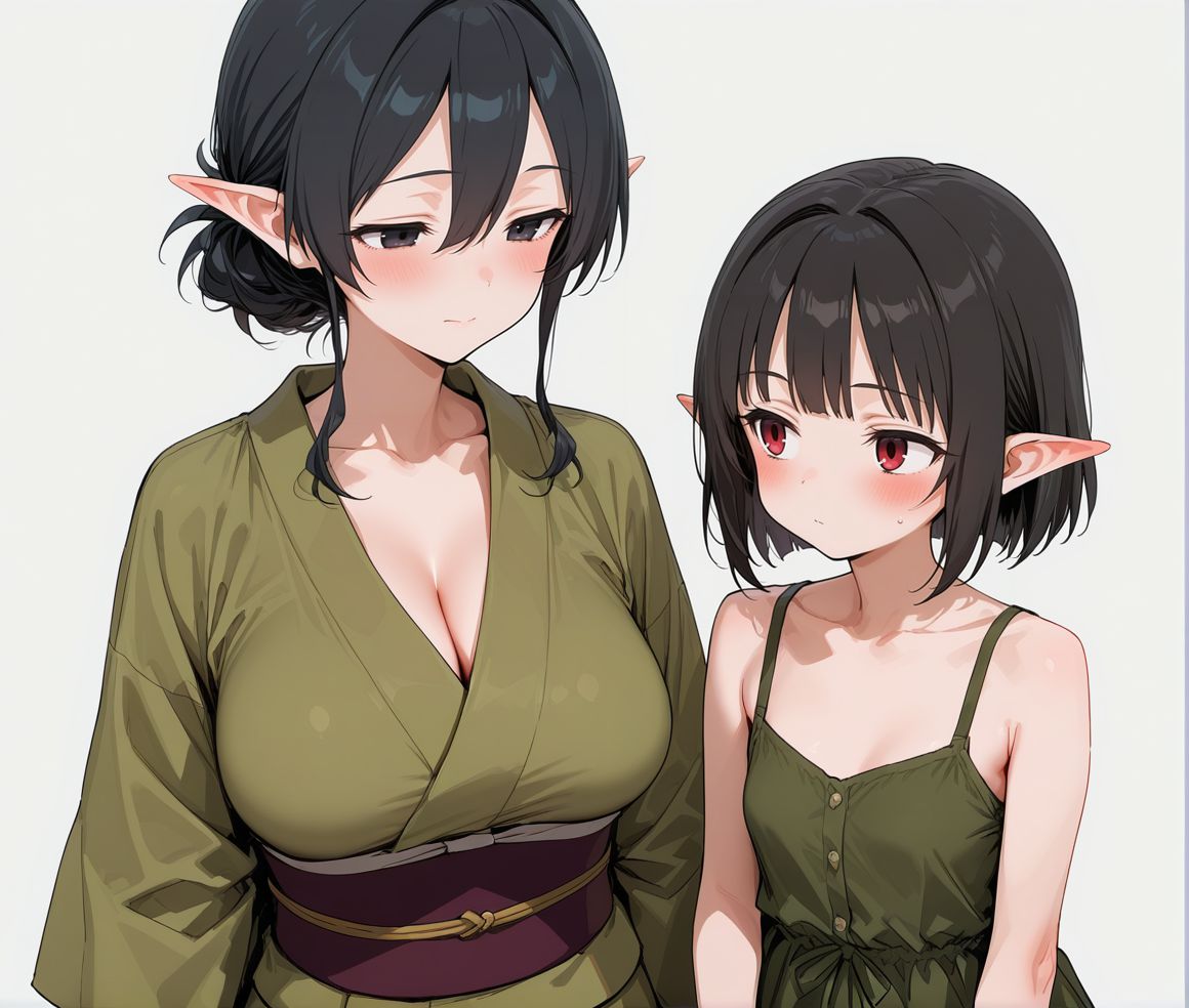 エルフのエロ画像フォルダを解放していく