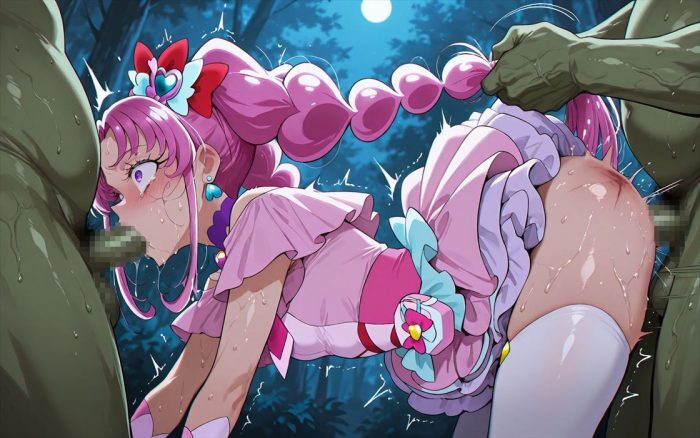 プリキュアの二次元エロ画像。