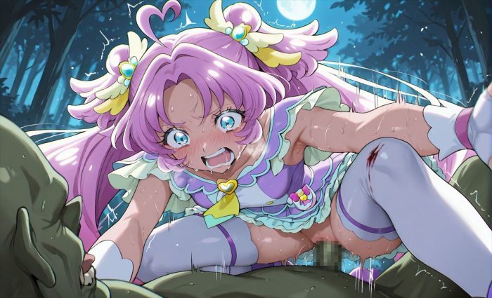プリキュアのレベルが高いエロ画像