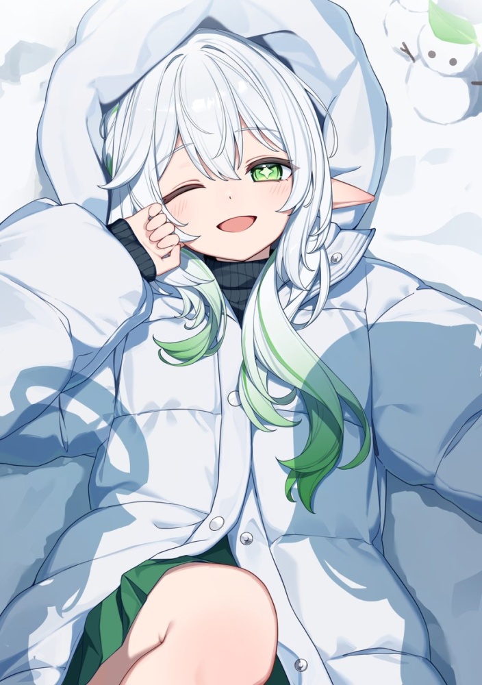 銀髪のエロすぎる画像ください！