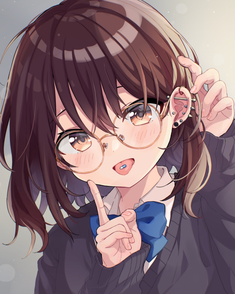 眼鏡についてのエロ画像