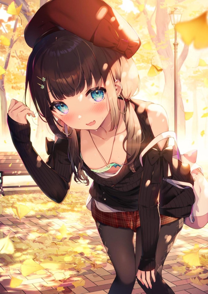 胸チラのエロ画像下さい
