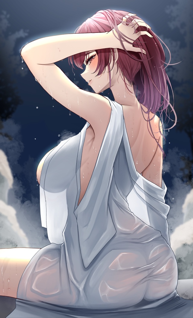 温泉の二次エロ画像で抜きたい！
