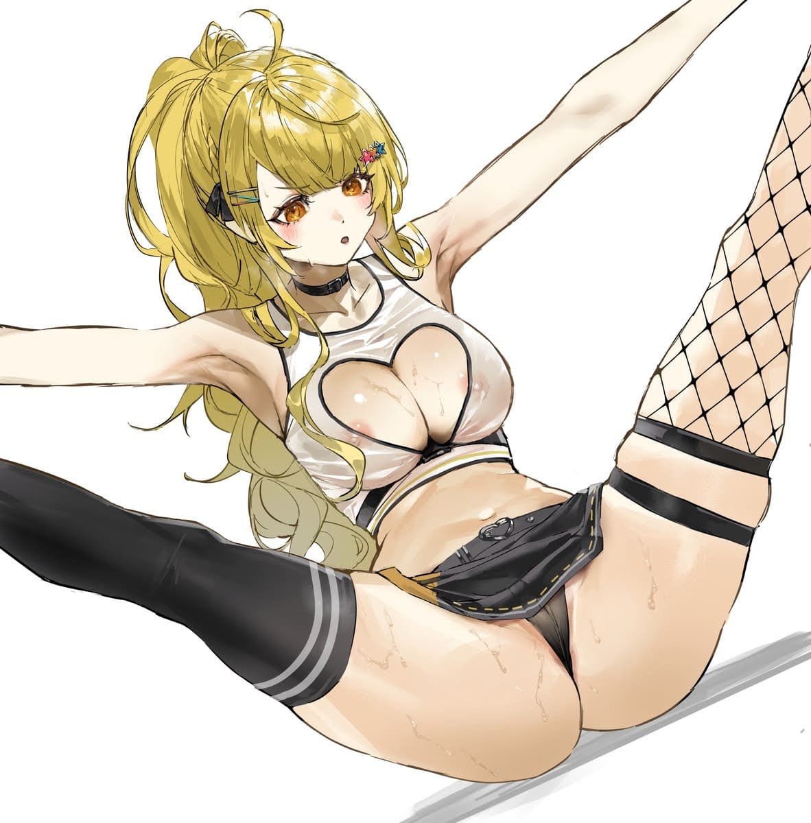 ニーソのオナネタ画像を集めたよー！！