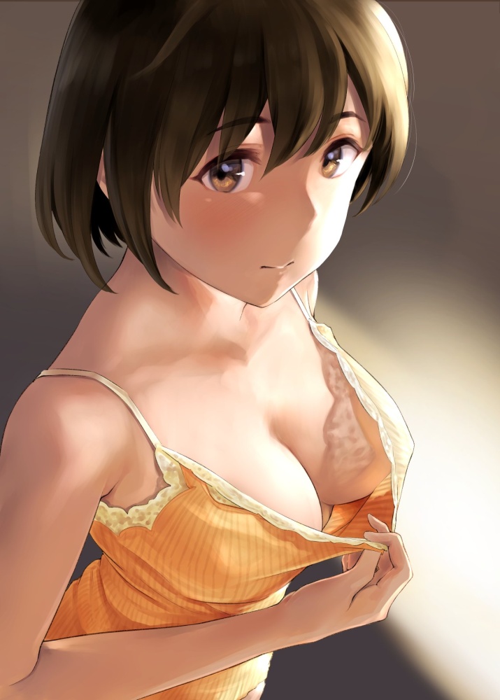 胸チラのエロ画像下さい