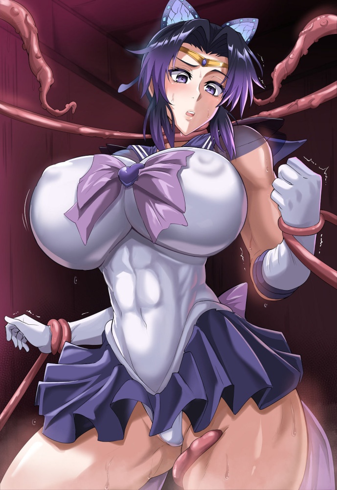 触手の可愛い二次元画像。