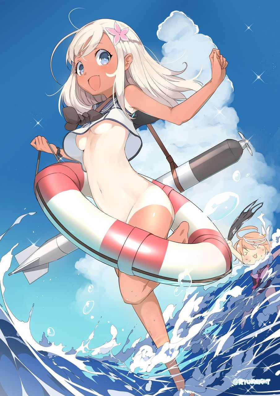 日焼け・褐色の二次エロ画像くだしあ。