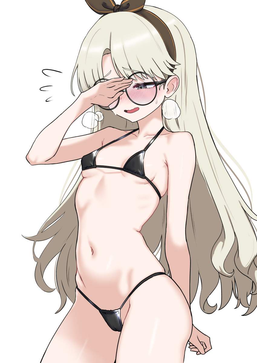 水着の二次エロ画像で抜きたい！
