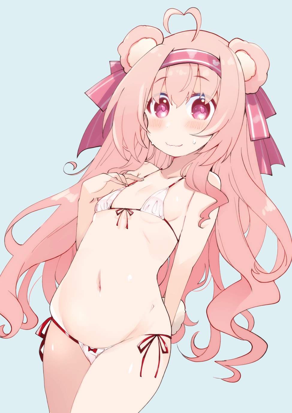 水着の二次エロ画像で抜きたい！