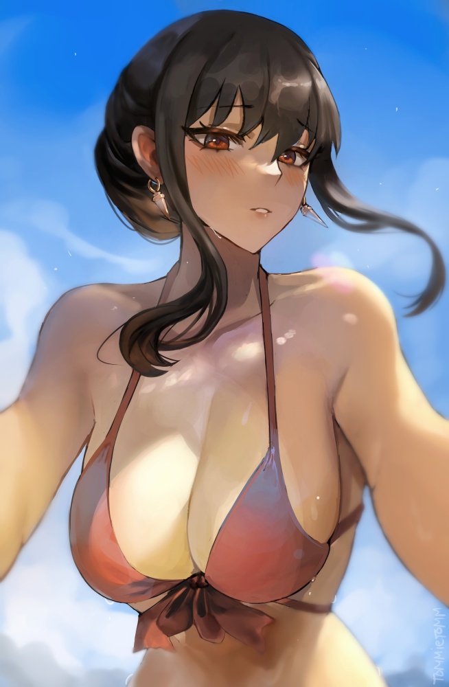 水着の二次エロ画像で抜きたい！