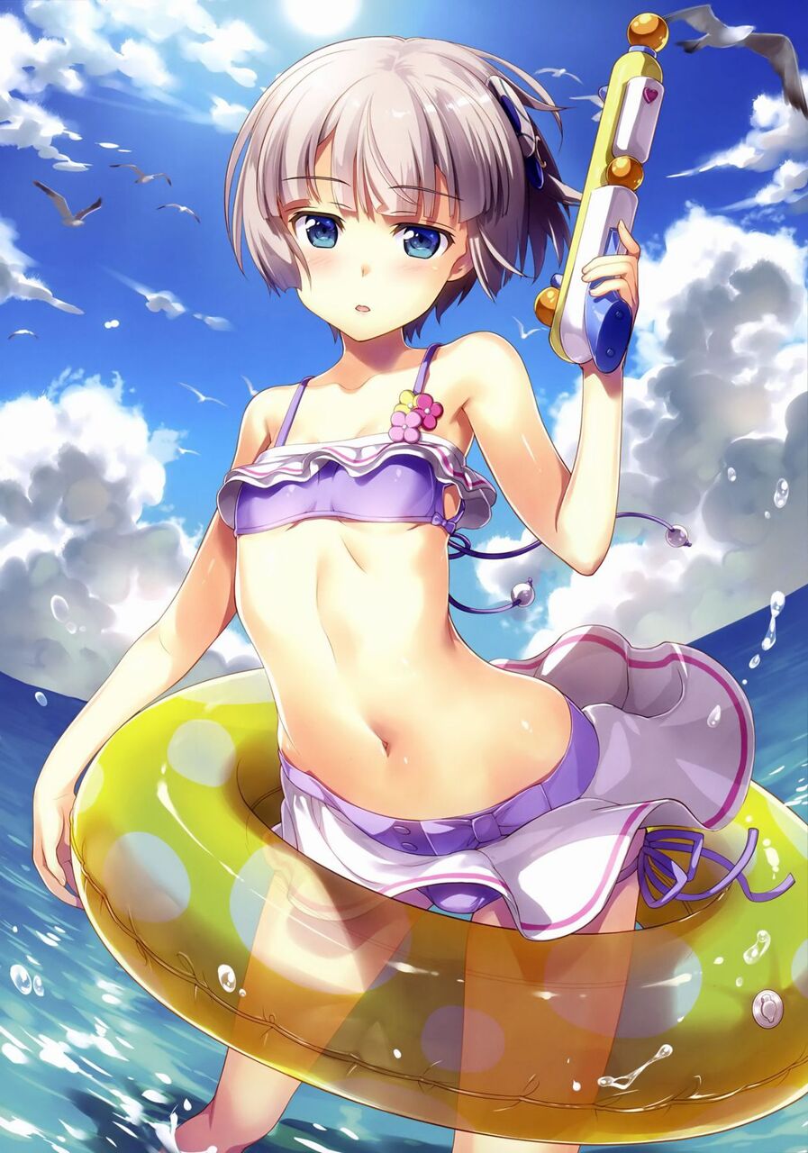 貧乳のドエロい画像