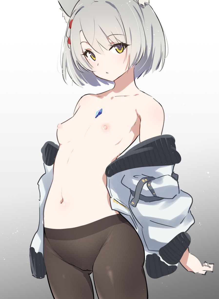 貧乳のドエロい画像