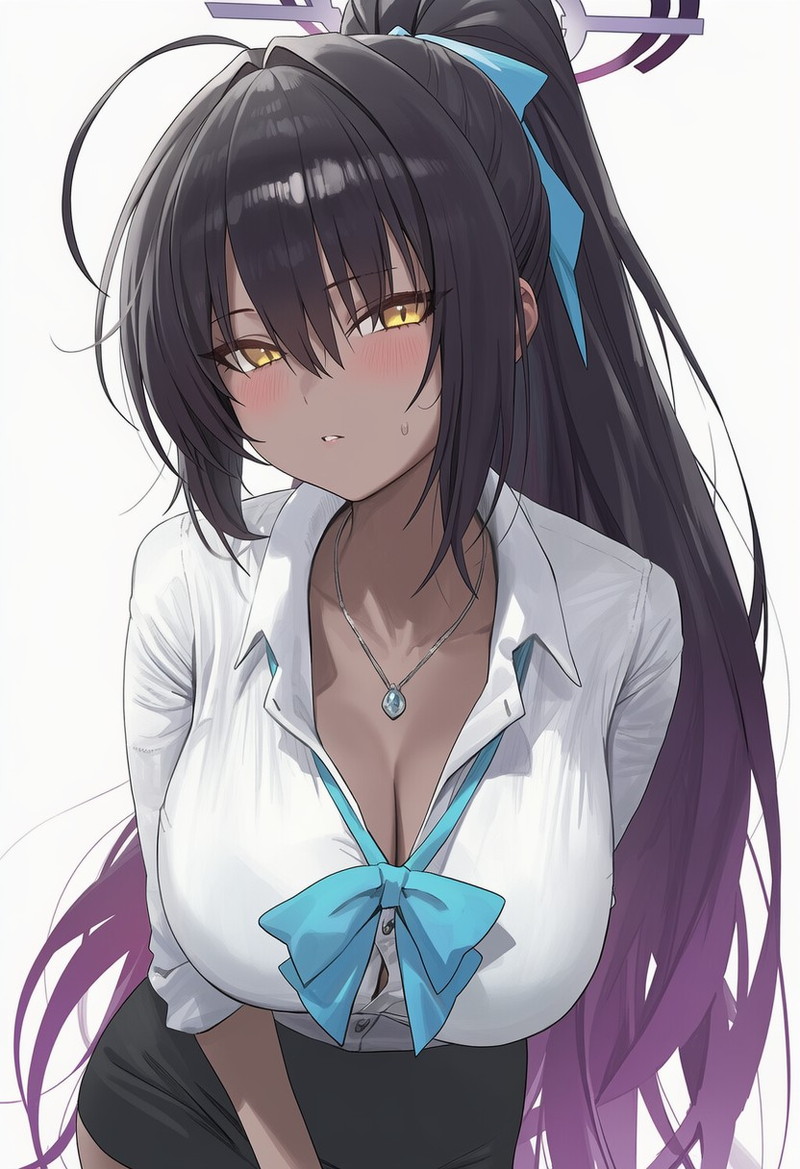 ブルーアーカイブの萌えイラスト