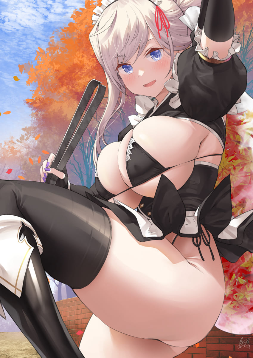 巨乳の二次エロ画像で！