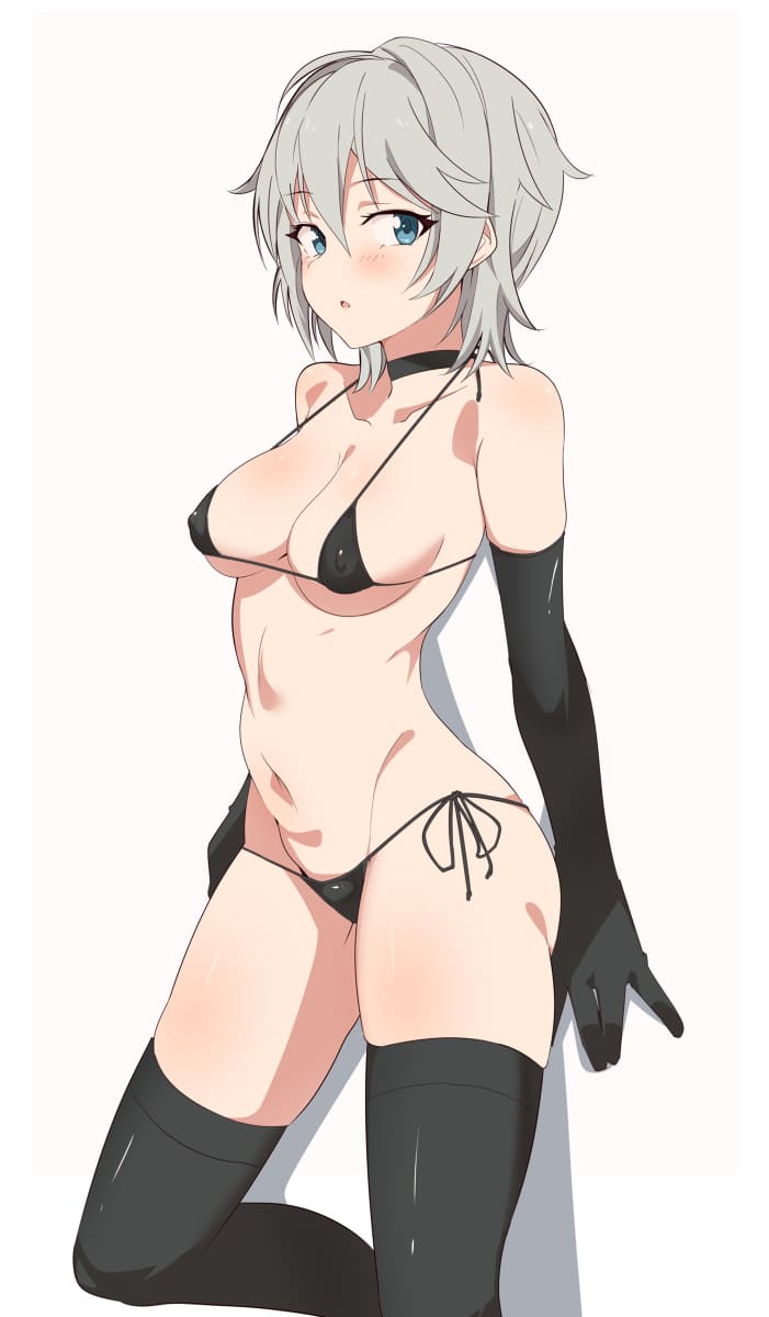 巨乳の二次エロ画像で！