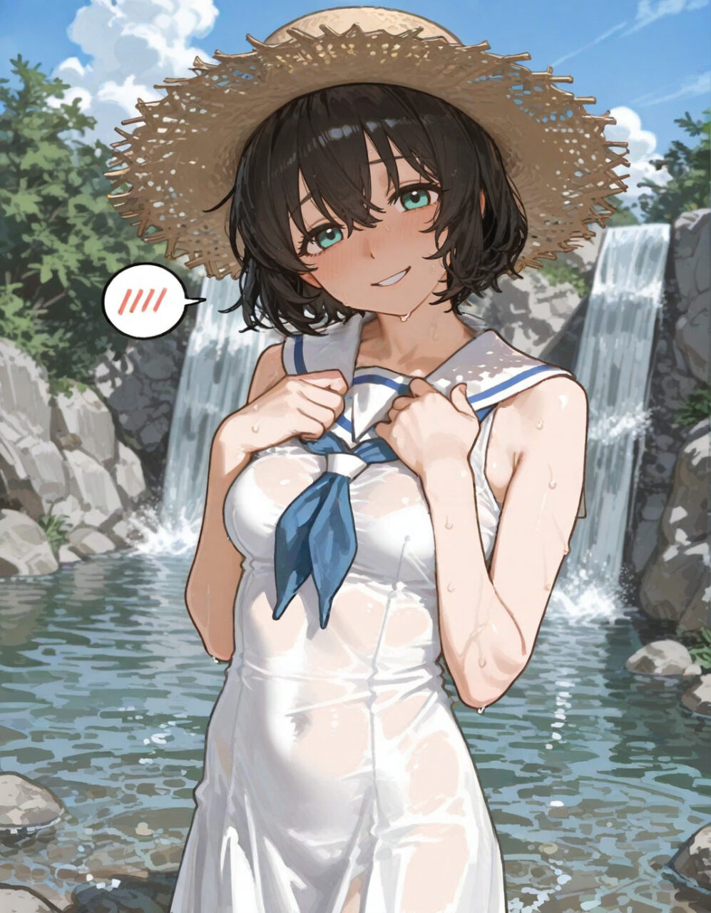 帽子のエロ画像フォルダを解放していく