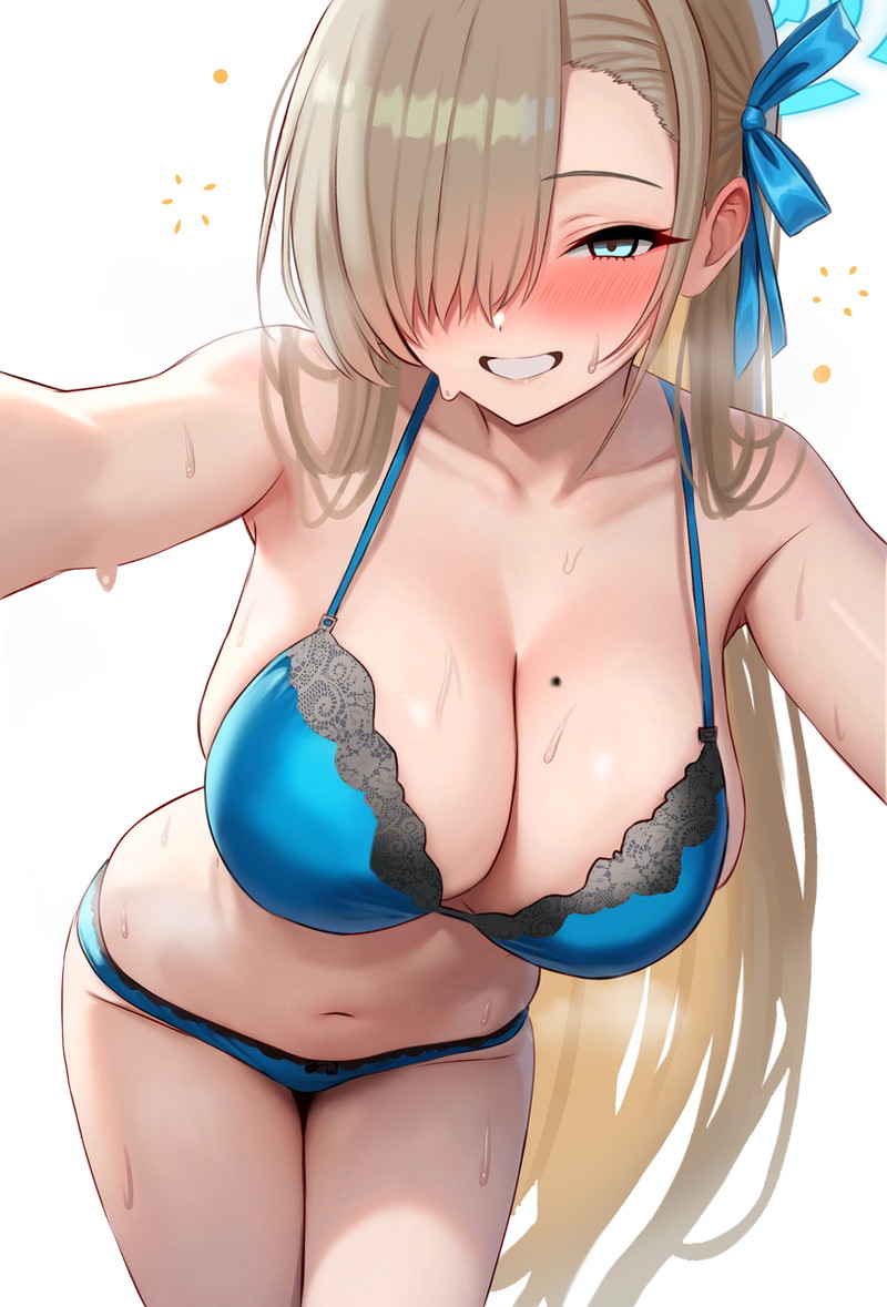 ブルーアーカイブの萌えイラスト