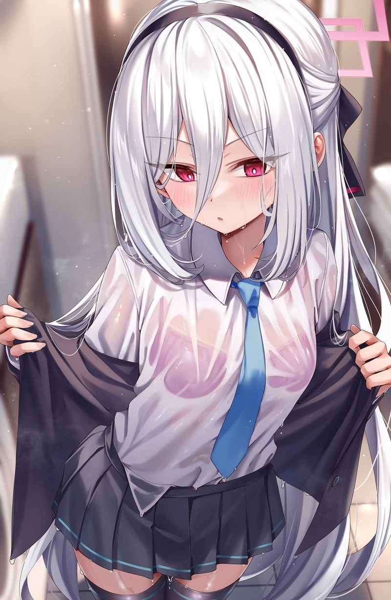 ブルーアーカイブの可愛い二次元画像。