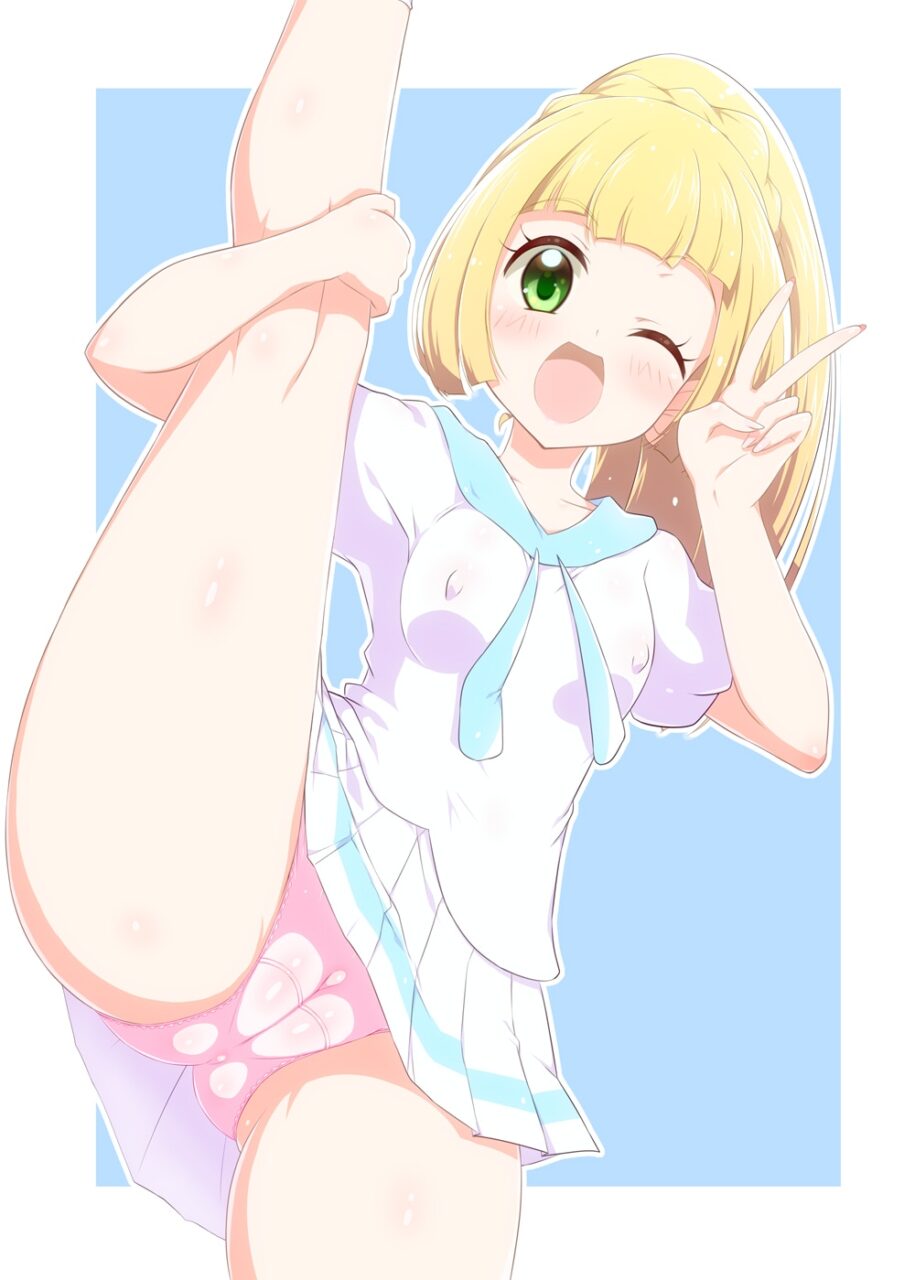 開脚のえっちなやつ