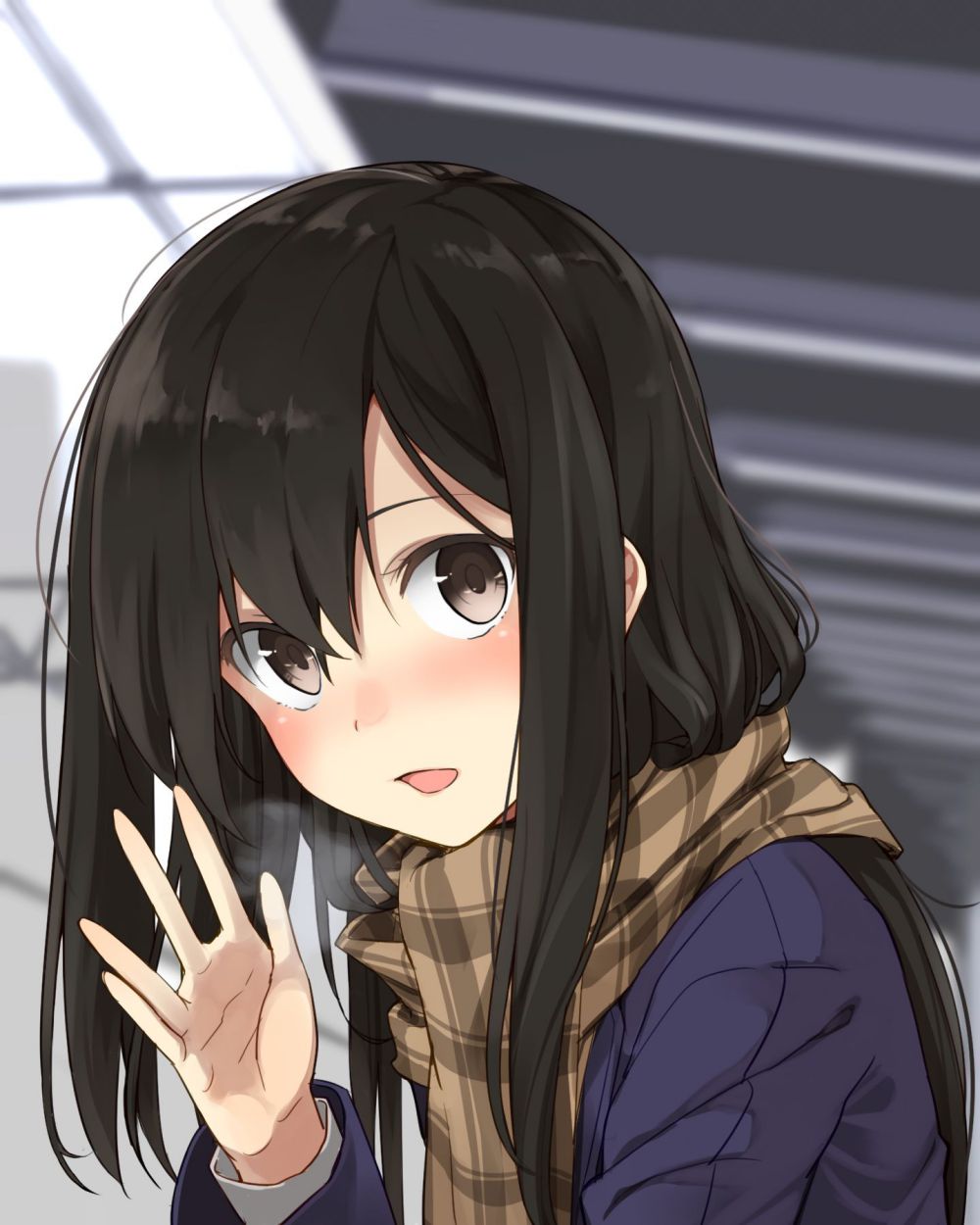 黒髪のドエロい画像