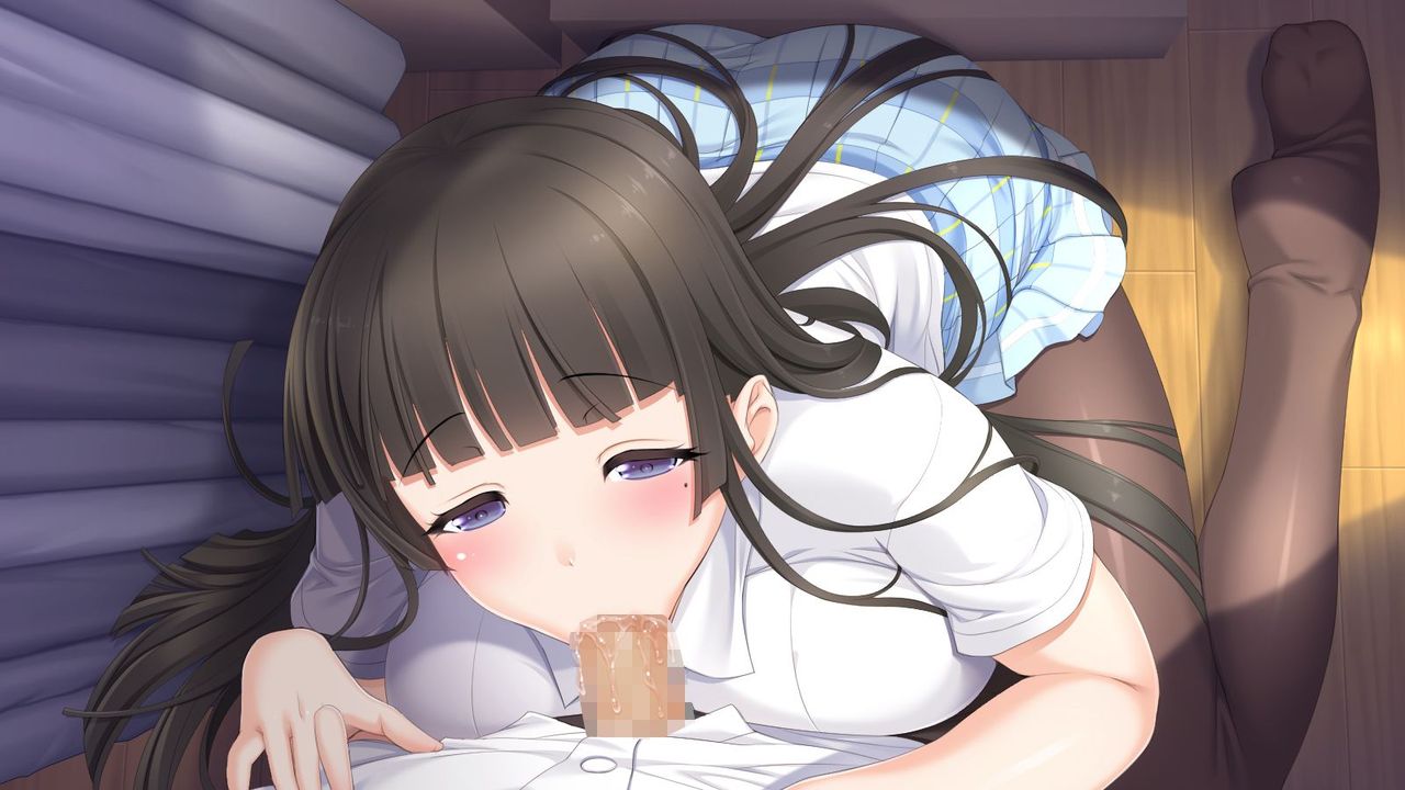 黒髪のドエロい画像