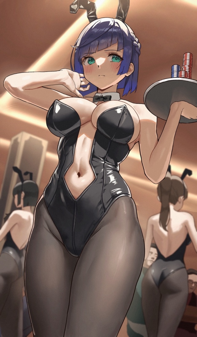 バニーガールでしこれる二次画像ください！