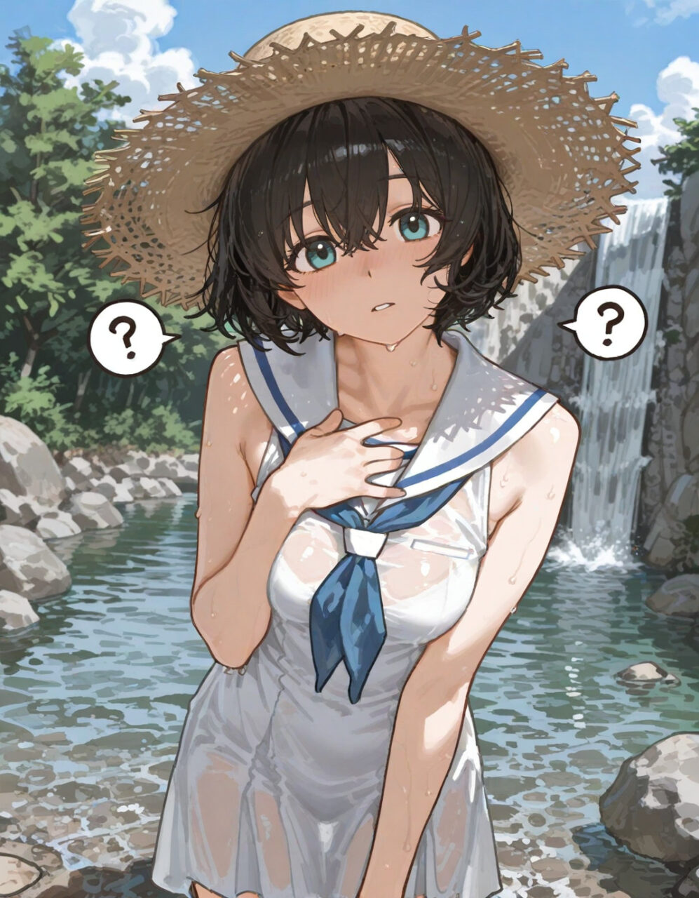 帽子のエロ画像フォルダを解放していく