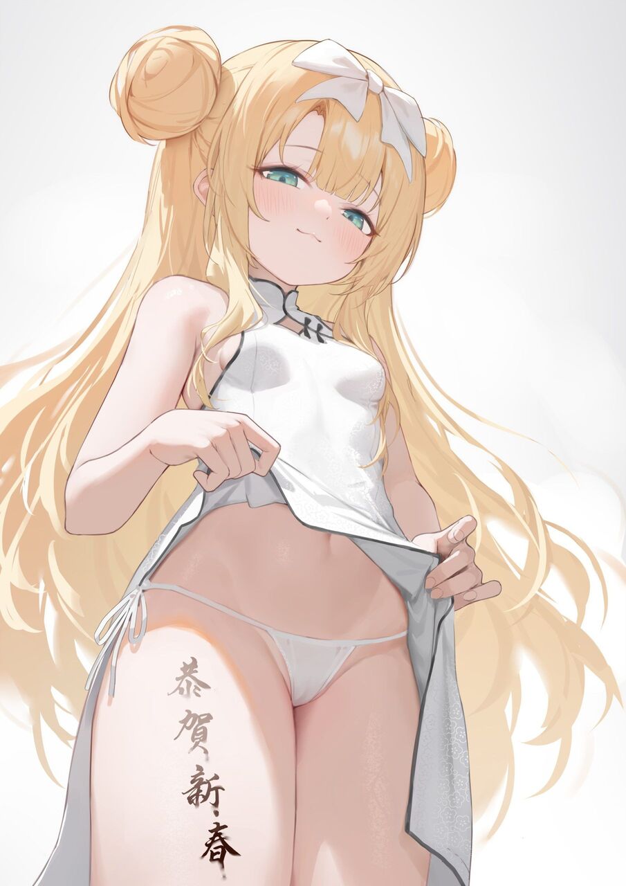 ローアングルの二次エロ画像まとめ