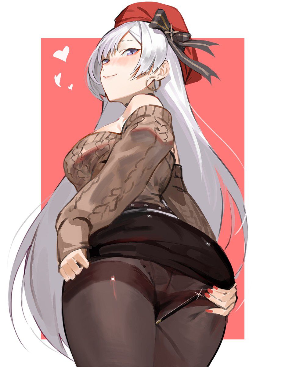 ローアングルの二次エロ画像まとめ