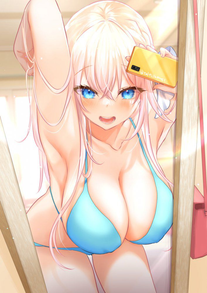 金髪の二次エロ画像で！