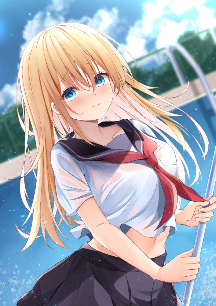 金髪の二次エロ画像で！
