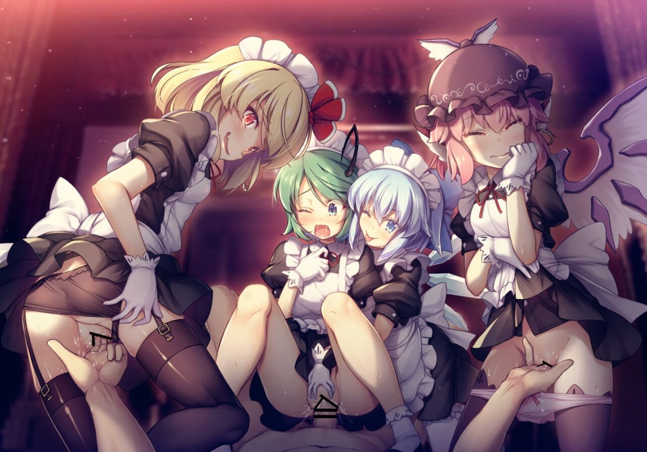 ハーレムの二次エロ画像くだしあ。