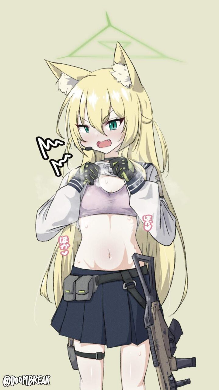 ブルーアーカイブのエロすぎる画像