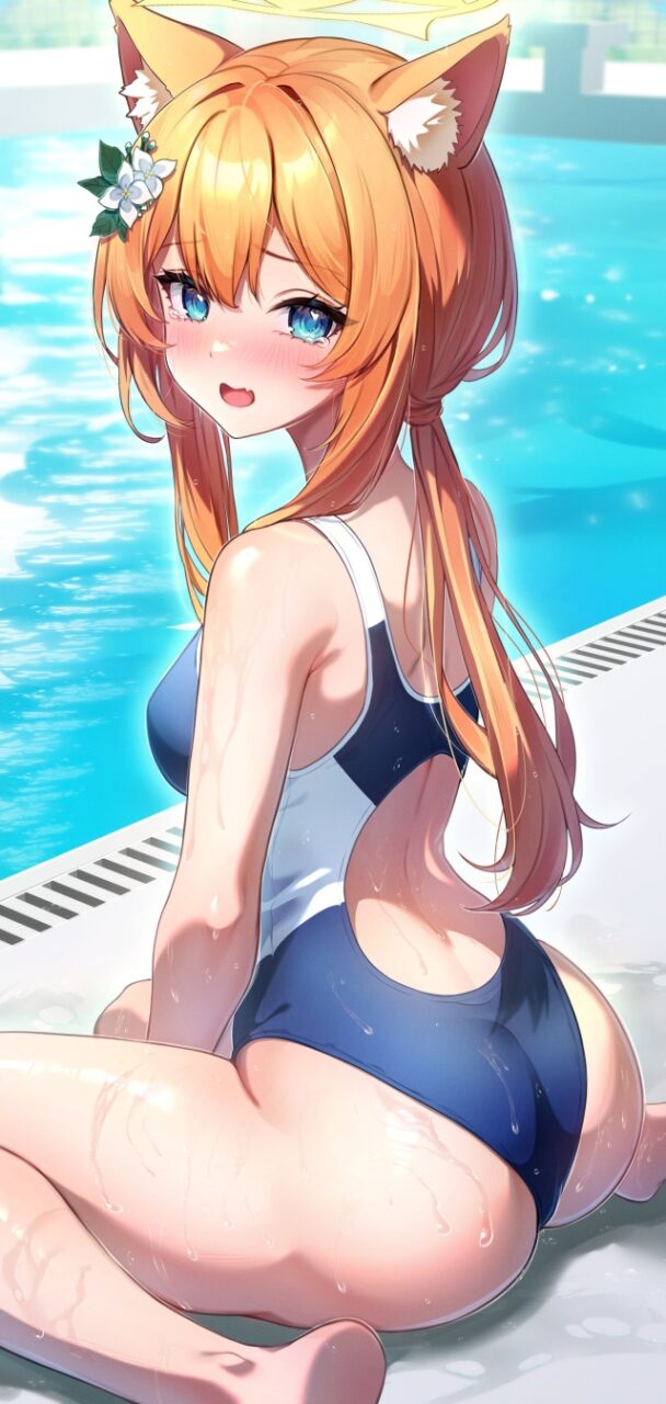 競泳水着のドエロい画像