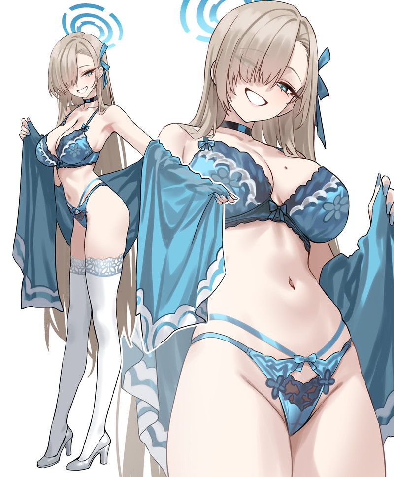 ブルーアーカイブの萌えイラスト