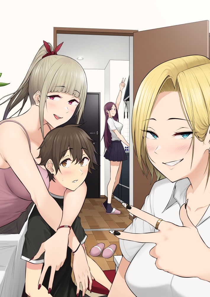 ハーレムの二次エロ画像くだしあ。